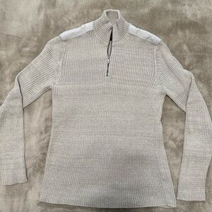 Calvin Klein Jeans Grey Knit Sweater